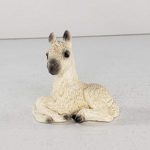 Stone Critters Foal Baby Horse Figurine Lying Down 1989